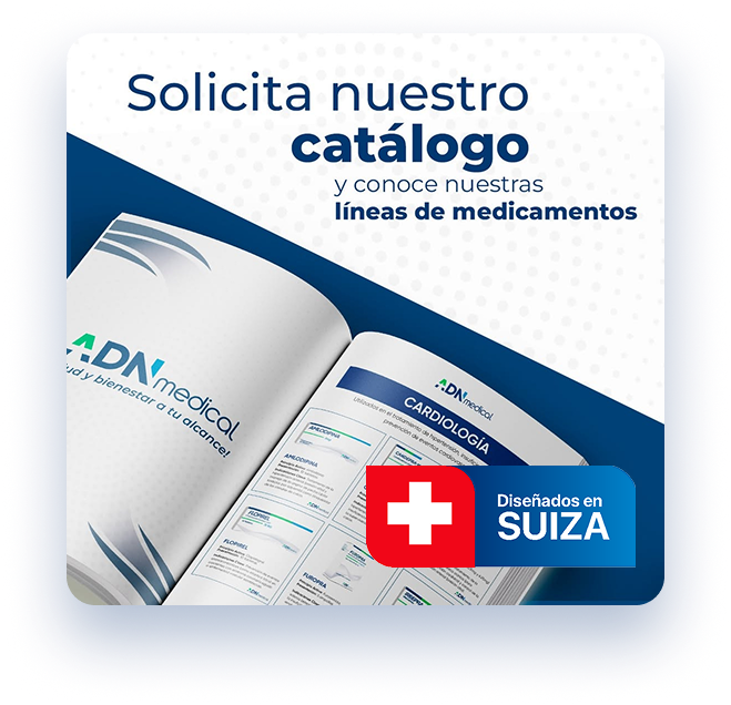 Portada del Catálogo de Productos ADN Medical